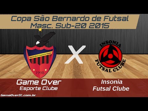 Game Over E.C. X Insonia FsC - Copa São Bernardo de Futsal 2015 - Masc. Sub-20