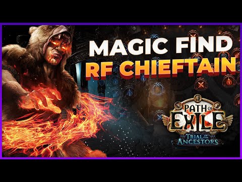 Heißer MAGIC FIND Build: Righteous Fire Chieftain [Path of Exile 3.22]
