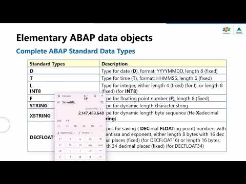 ABAP Course 02 - ABAP Basic Statements - Part 1