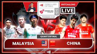 Download lagu MALAYSIA 🇲🇾 LOSE TO CHINA 0-3 (AGAIN 😭) LIVE REACTION - BWF THOMAS CUP 26' QF | Darence's Watchalong mp3