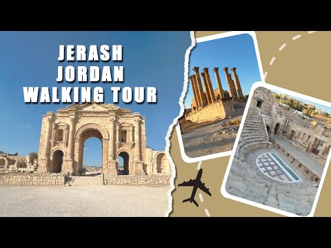 Walking Tour of Jerash, Jordan