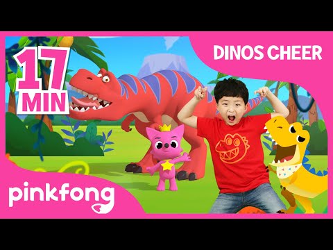 Baby T-Rex and more | Dinosaur T-Rex Songs | +Compilation | Pinkfong Songs for Children