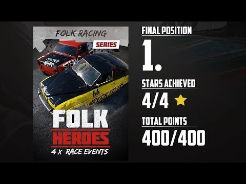 WRECKFEST Walkthrough Gameplay Part 10 - FOLK HEROES
