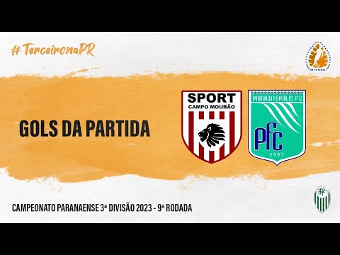 Gols da partida: Campo Mourão 3x0 Prudentópolis