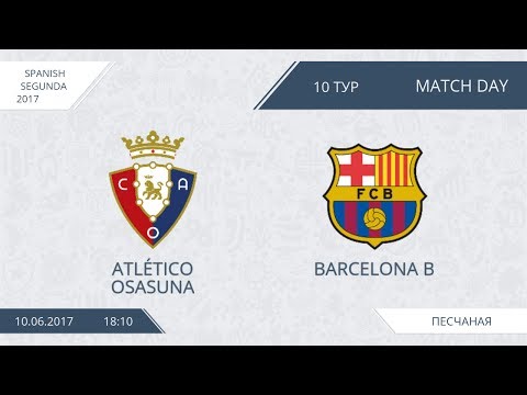 AFL 17. Spain Segunda. Atlético Osasuna - Barcelona B. Day 10.
