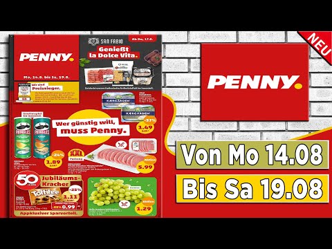 Penny Werbung Prospekt von 14.08.2023 Bis 19.08.2023 🇩🇪
