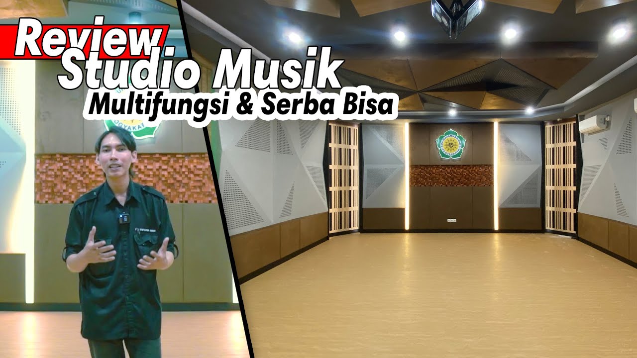 REVIEW STUDIO MUSIK MULTIFUNGSI DAN SERBA BISA | STUDIO SMA MUH1 YOGYAKARTA