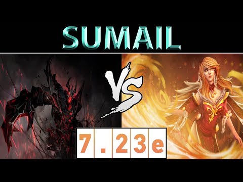 SumaiL [Shadow Fiend] vs [Lina] ► NA Ranked ► Dota 2 7.23e