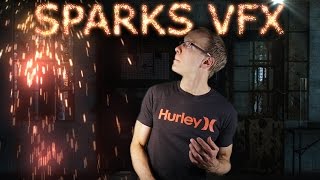 After Effects Tutorial - Spark Particles Quick VFX