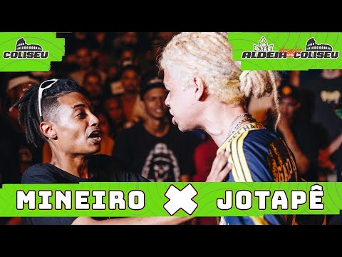 MINEIRO X JOTAPÊ | DESAFIO | Batalha da Aldeia X Batalha do Coliseu | RJ