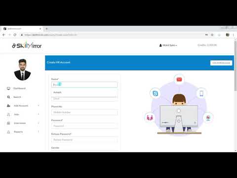 Skillmirror video/presentation/materials