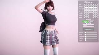 REAL CLOTH! | Tennis Skirt Physics Preview