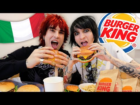 Trying American Fast Food in Italy