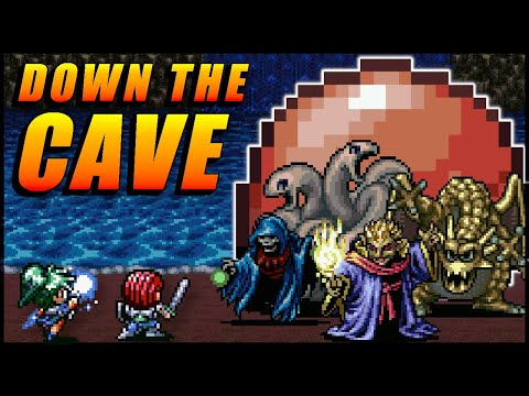How to beat the ANCIENT CAVE and MASTER JELLY in Lufia 2 - SNES Strategy/Boss Guide