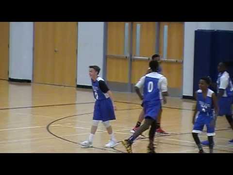 Parker St.Pierre Half Court Shot! Class of 2022! Team Jah Elite!