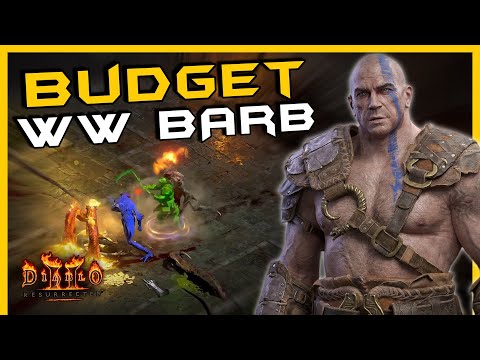Budget Whirlwind Barbarian Build Showcase and Guide - Diablo 2 Resurrected