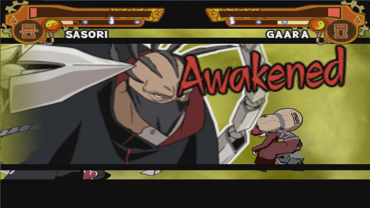 {Sasori (Hiruko) Vs Gaara} Naruto Shippuden Ultimate Ninja 5