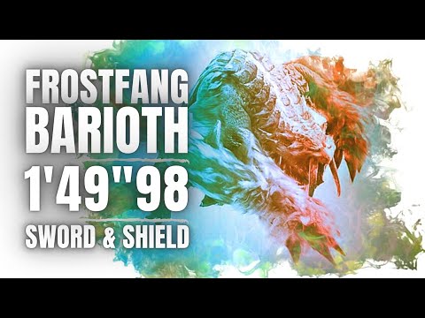 [MHWIB PC] Frostfang Barioth 1'49''98 SNS Solo