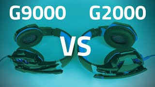 G2000 vs G9000 Gaming Headset - Review, Mic Test, and Comparison