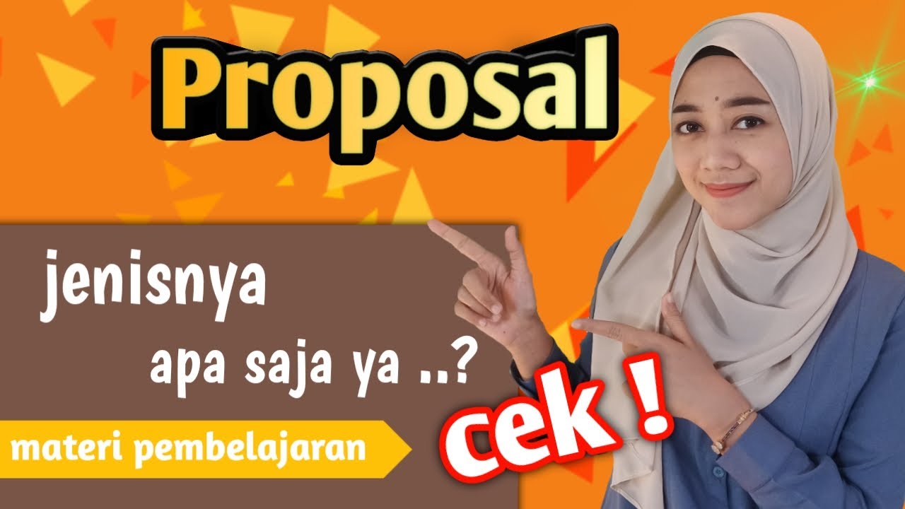 Materi Proposal Bahasa Indonesia Kelas 11 SMA