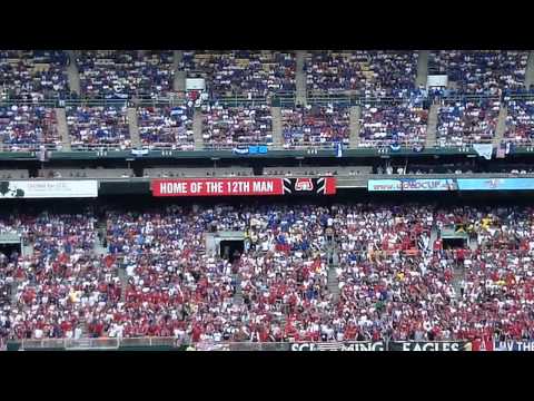 Who doesn't love the wave?  US v Jamaica June 19, 2011