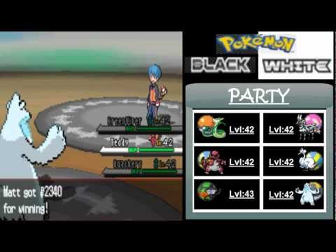 Pokémon Black and White Walkthrough episode 60 - Opelucid City - Rotation Battle house