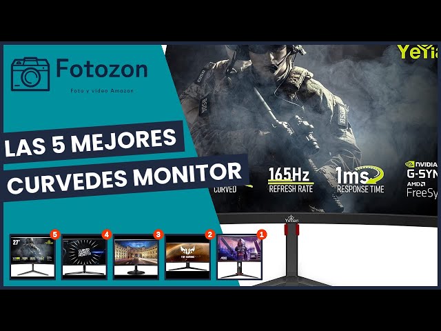 Vídeo relacionado con YEYIAN Sigurd - Monitor Gamer Curvo 23.8" FHD (1920x1080), 200Hz, 1ms MPRT, FreeSync, G-Sync, 96% sRGB, HDMI/DP/DVI, Altavoces, VESA - Negro