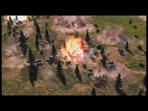 MASSIVE German Convoy and Line Defense! Over 130 Soviet Tanks Assault!
