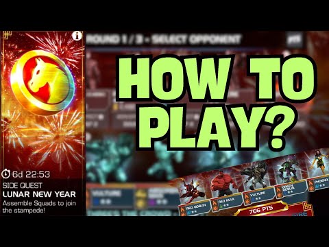 HOW TO PLAY NEW MODE? (WITH EXAMPLE) - MCOC LUNAR NEW YEAR