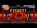 MUGEN Ultimate Mortal Kombat Trilogy Khameleon Playthrough
