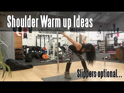 Shoulder Warm up ideas for Pole Dancers