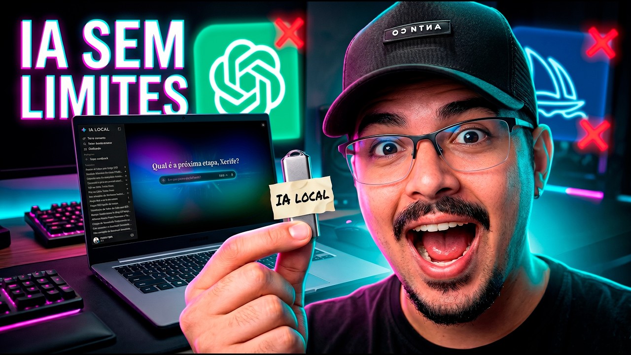 Como Criar Sua Própria IA Local e Sem Limites (Roda em PC Fraco e Offline)