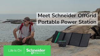 Discover Schneider Electric's Offgrid Portable Power Station Ft. Schuko Outlets | Schneider Electric