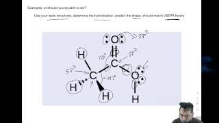 Ch 5.2c hybridization in lewis structures