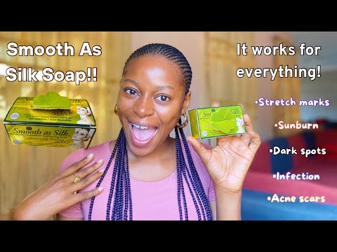The only lightening soap that clears stretch marks, sunburn & dark spot: smooth as silk soap review