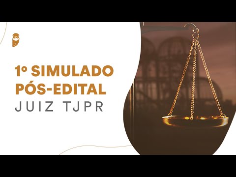1º Simulado Pós-Edital Juiz TJPR - Correção