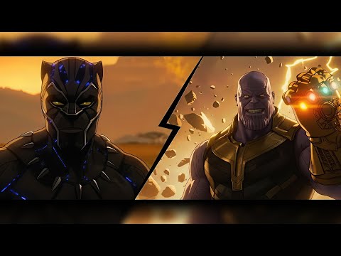 Zombie Thanos Vs. Black Panther || Marvel Zombies