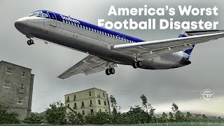 Crashing Just Before Landing in West Virginia | TWO Football Tragedies