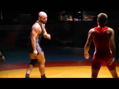 Ringen 2. BL Aue-Lübtheen Philipp Herzog-Dennis Langner 66 kg FR