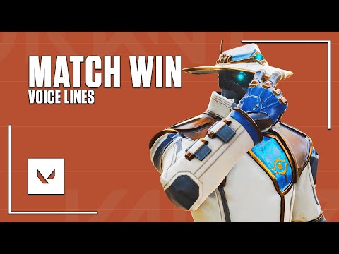 Valorant - All Match Win Voice Lines (June, 2024)