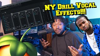 Free NY Drill Type Vocal Effect Pop Smoke and Fivio Foreign | Free FL and Waves Presets 2022!