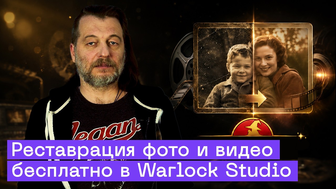Профессиональный апскейл видео и фото БЕСПЛАТНО: Полный гайд по Warlock Studio