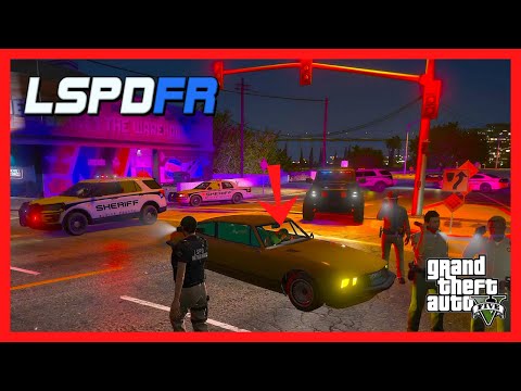 LSPDFR - Gang Shootout in Rancho! | 2021 Police Bronco (GTA 5 POLICE MODS)
