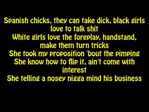 Chris Brown Ft. Young Blacc - Partyin’ Next Door (Lyrics)