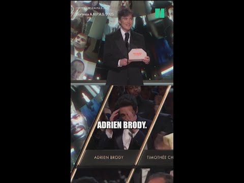 El inspirador discurso de Adrien Brody en los Oscars 2025