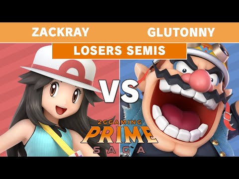 2GG: Prime Saga Kickoff - GW | Zackray (Pkmn Trainer) Vs. Solary | Glutonny (Wario) Losers Semis