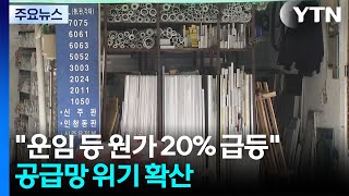 운임 등 원가 20% 급등...공급망 위기 확산 / YTN