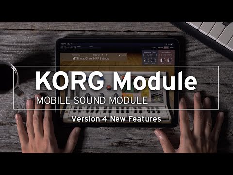 KORG Module Pro / KORG Module v4: New Features