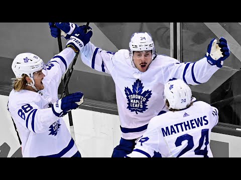 Maple Leafs Comeback Win vs Columbus | Highlights w/ Joe Bowen OT call