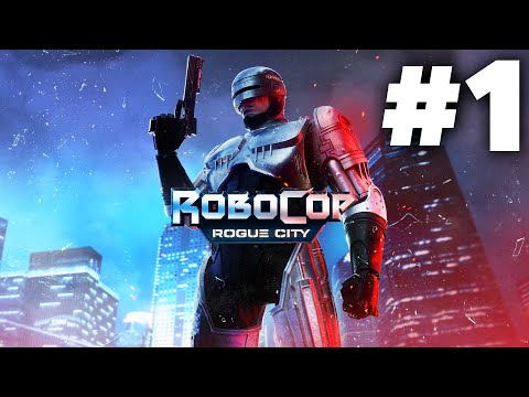 ROBOCOP ROGUE CITY Gameplay Walkthrough Part 1 - MY SURPRISE GAME OF THE YEAR